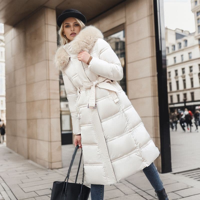 Women's Clothing Mid-Length Padded Jacket With Thick Warm Jacket Padded Jacket