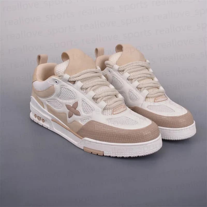 Chaussures décontractées d'été respirantes classiques pour hommes et femmes, blanches, style romantique, imprimées, vertes et rouges.