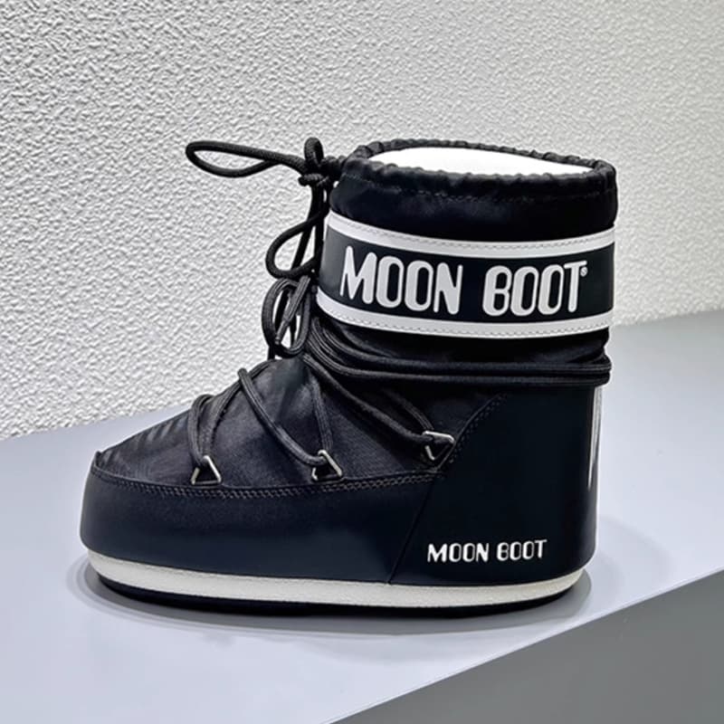 Bottes courtes à lacets pour femmes, collection hiver 2024 : chaudes et épaisses, en coton antidérapant et résistant à l’usure.