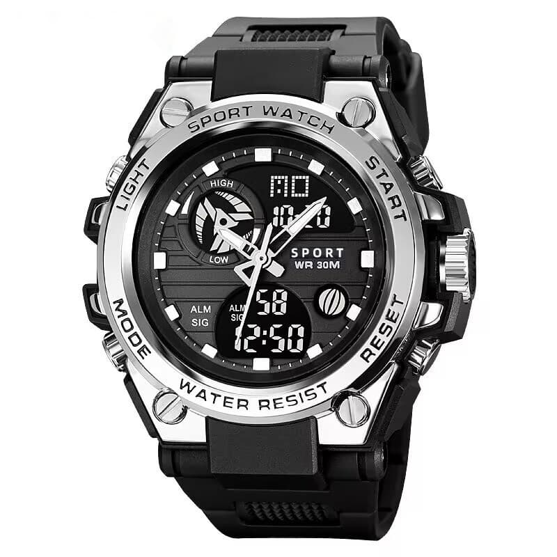 for Men, Students, Middle And High School Teenagers, Multifunctional Sports Men's Luminous Electronic Watch