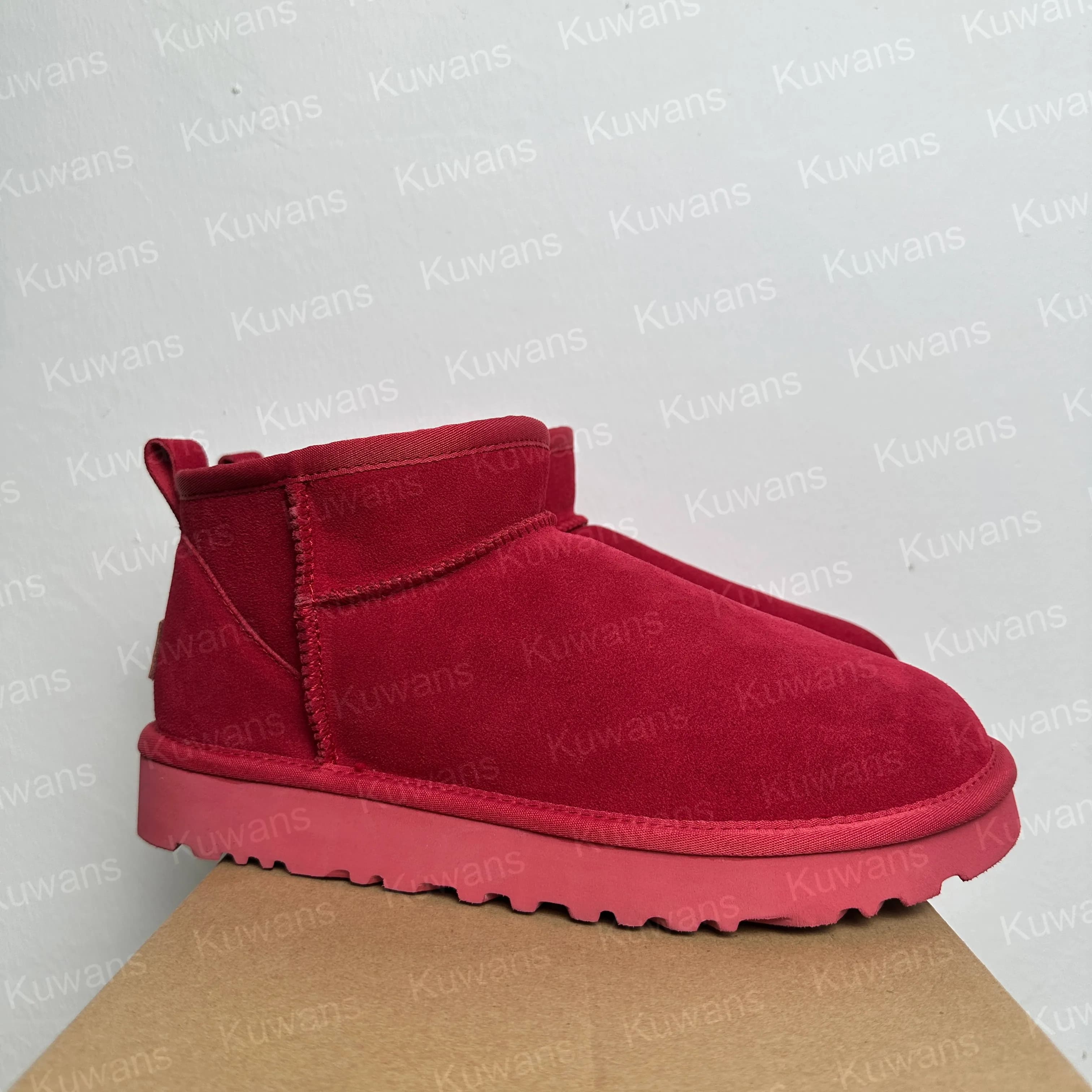 U GG Designer Classic Ultra Mini Bottes de Neige Plateforme Courte Femmes Hommes Fourrure Peau de Mouton Tasman Tazz Chesut Sable Graine de Moutarde
