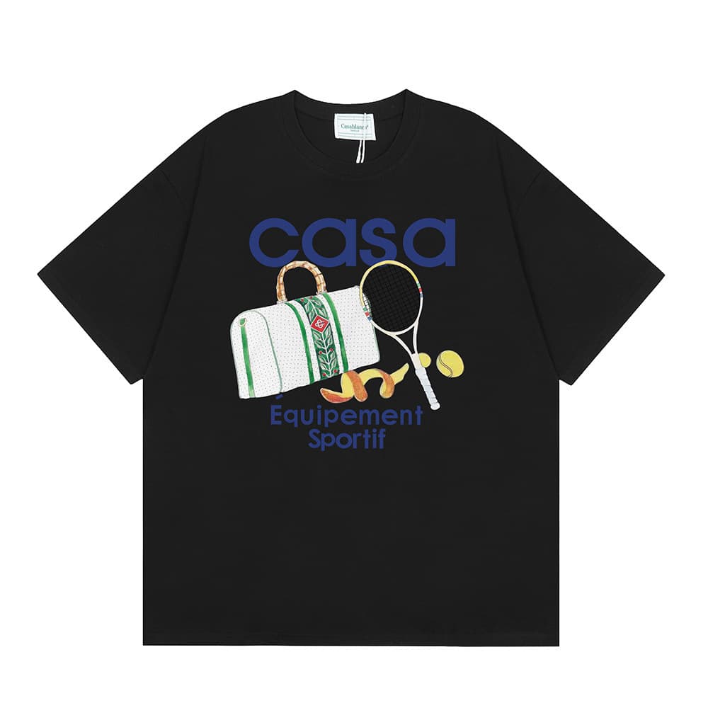T-shirt ample à manches courtes pour hommes et femmes, imprimé printemps et été