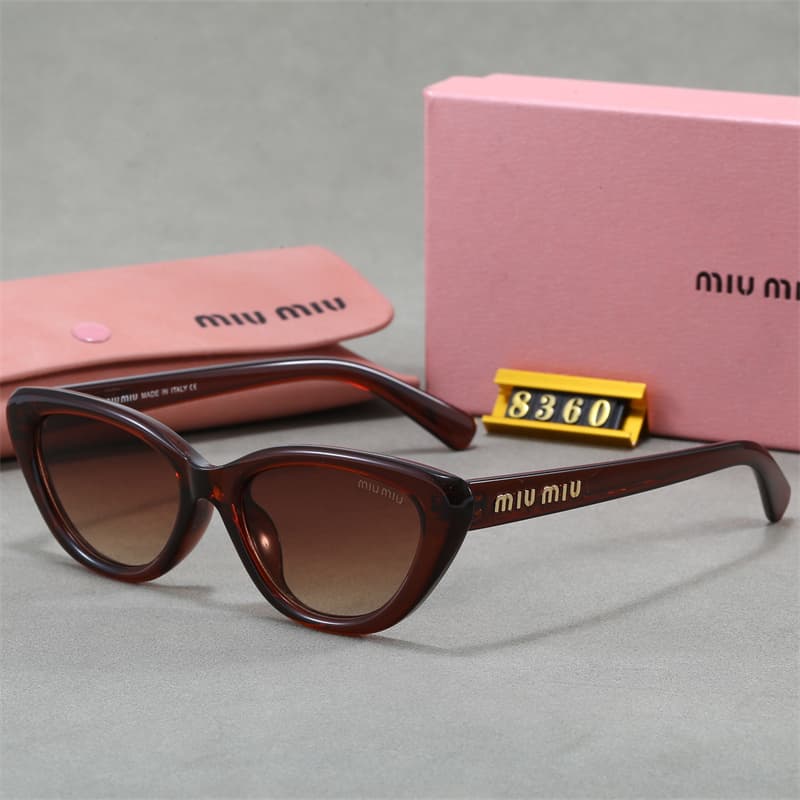 Lunettes de soleil Miumiue, lunettes de soleil de créateur, lunettes de soleil polarisées tendance, lunettes de soleil de luxe résistantes aux UV