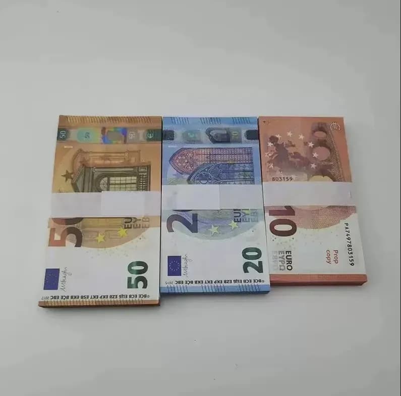 Party Supplies Fa K E Banknote 10 20 50 100 200 500 Euros Realistic Toy Bar Props Copy Currency Movie Money Fa U X-billets