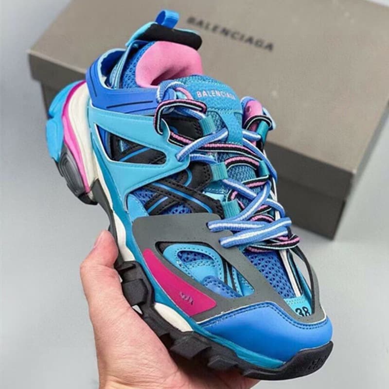 Nouvelles chaussures de sport décontractées Pure Original Paris Third Generation Dad Track 3.0 Retro à semelle épaisse rehaussante pour hommes
