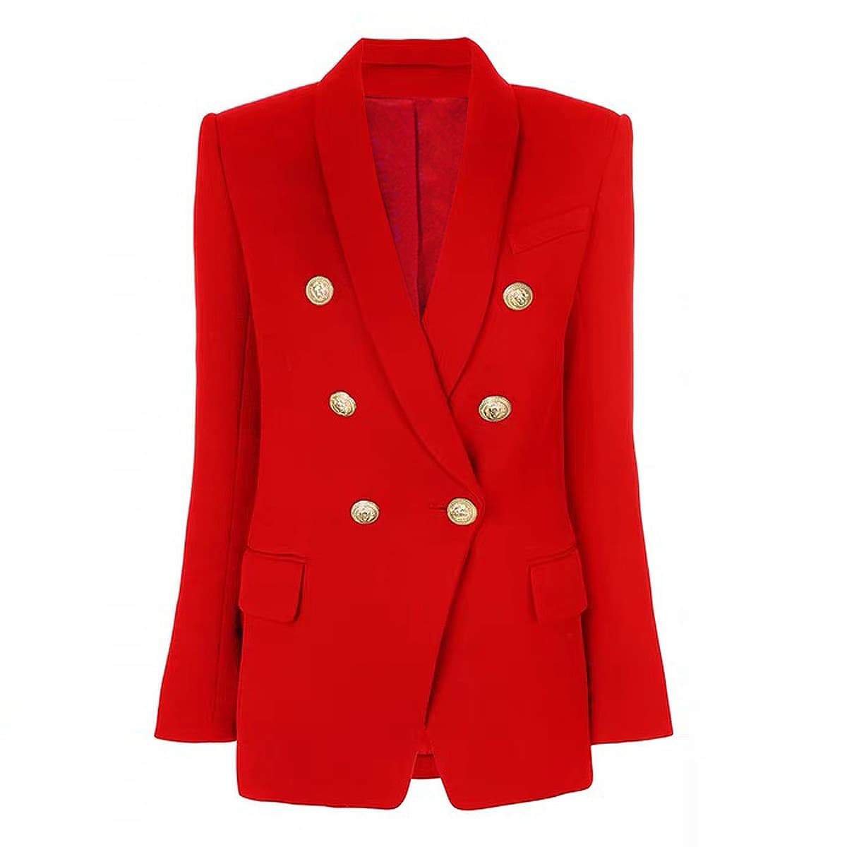 Women's clothing Senior Women's Suit Classic Green Fruit Collar Suit Jacket High Quality