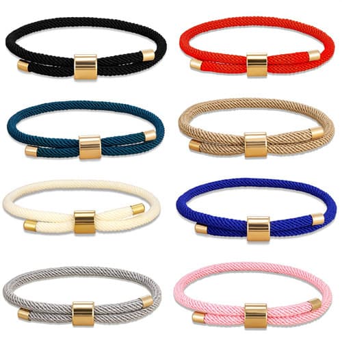 New Cross-border European American Simple Style Men's And Women's Stainless Steel Gold Adjustable Classic Couple's