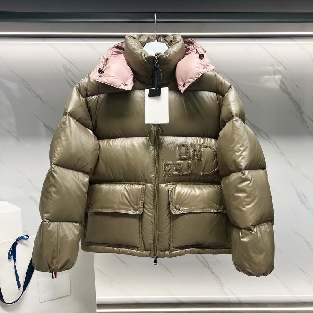 Doudoune courte Dujia Mengkou Abbaye M en nylon laqué, imperméable et chaude, pour l'hiver.