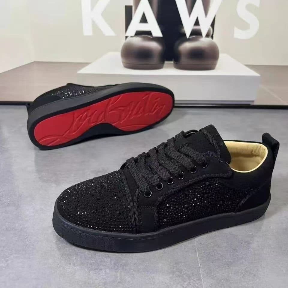 Baskets décontractées à strass, tendance et sportives, style unique de Hong Kong, chaussures pour jeunes hommes