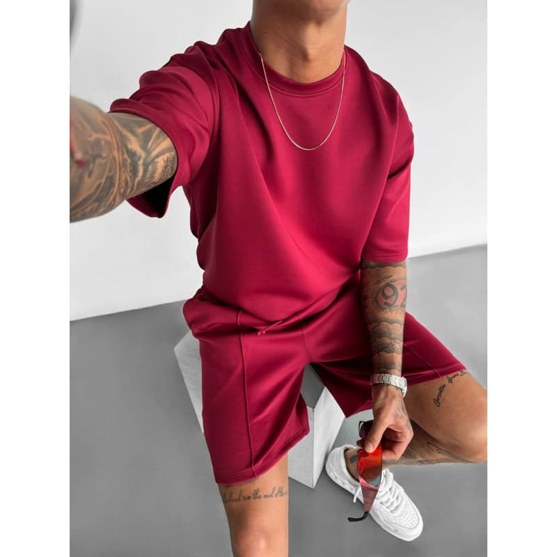 Men's Clothing Summer Sports Men's Design Simple Casual Autumn Short Sleeved T Shirt