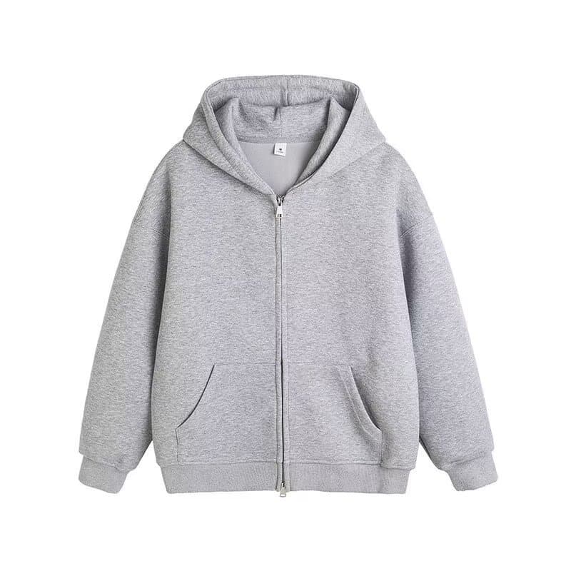 Men's Clothing Teenagers Autumn American Fashion Cardigan Sweater Men's All Match Casual Tops Sports Hooded Zipper Jacket