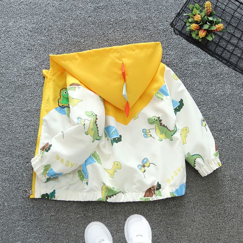 Children's Clothing 2025 Children's Coats Spring And Autumn Boys' Casual Stylish Jackets Tops Girls' Fashionable Windbreakers