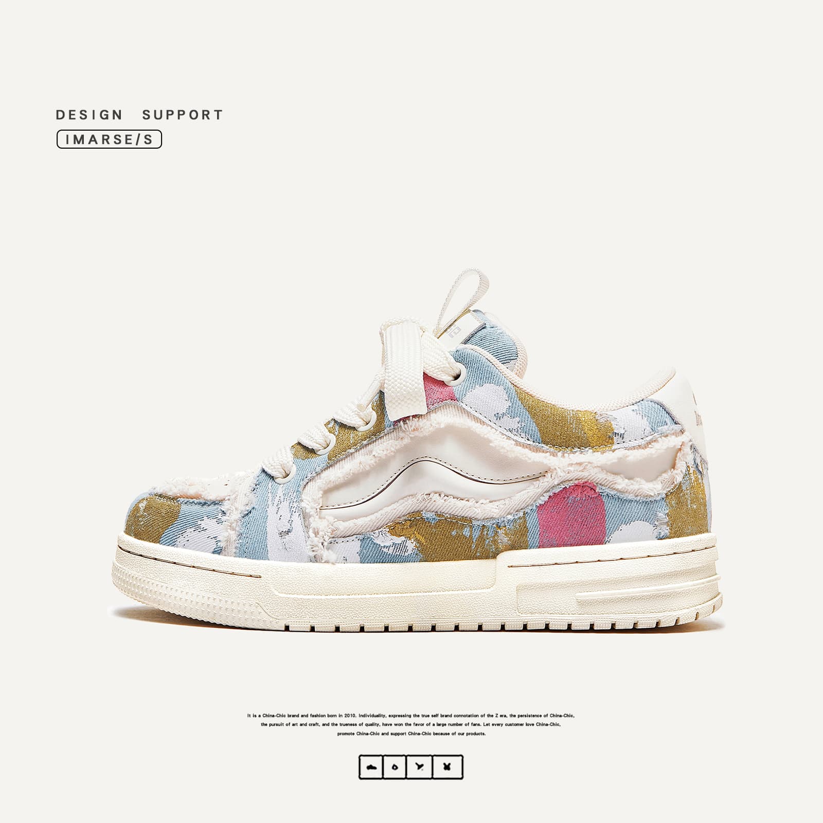 Couple shoes Men's fashion shoes Platform board shoes Street bread shoes men's and women's shoes