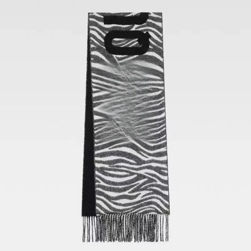 Écharpes d'hiver en pur coton de haute qualité 2026 AAA Jaquesmariemage Fashion Jaq Letter multicolores rose, beige, noir et gris Ece E