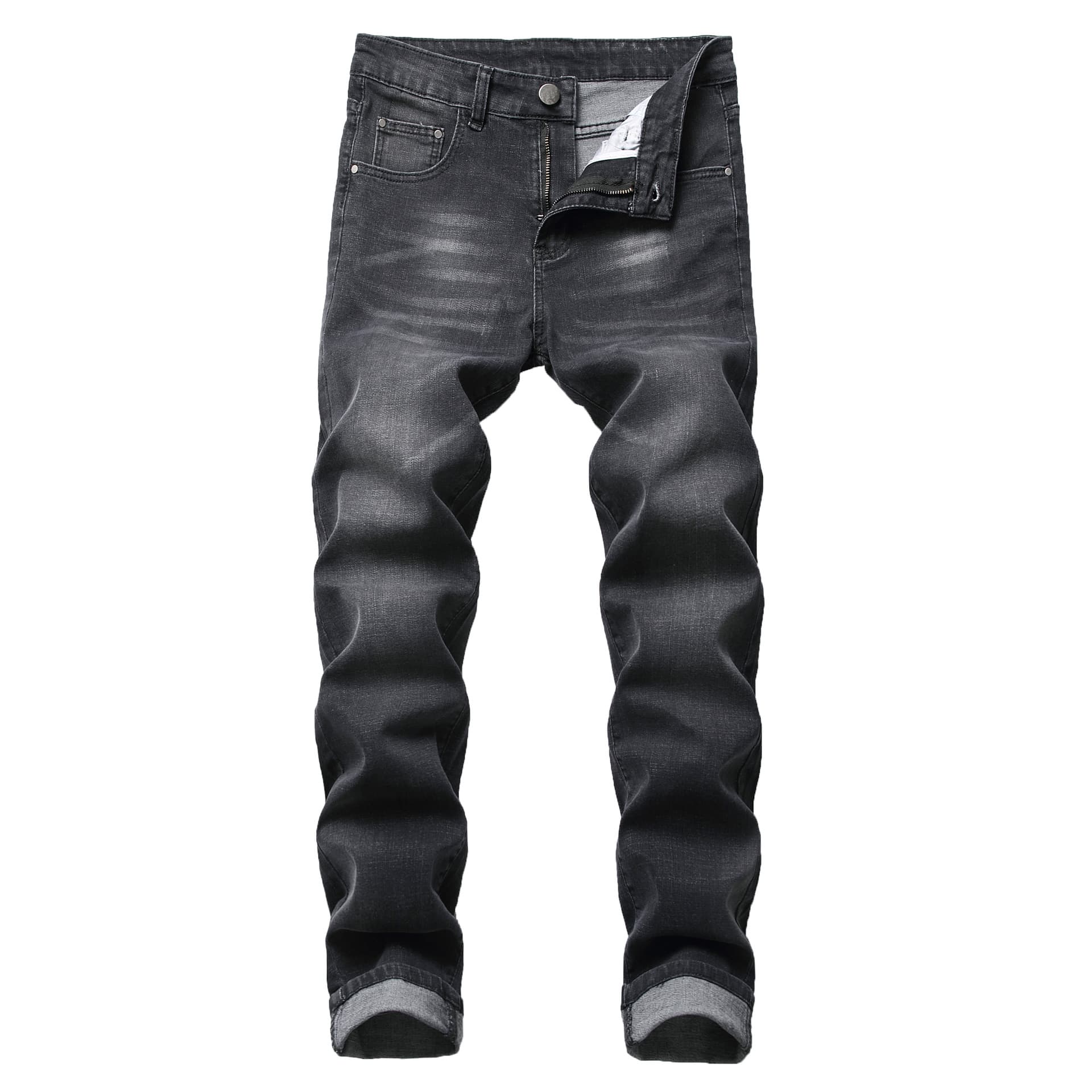 Men's Clothing stretch slim jeans denim trousers