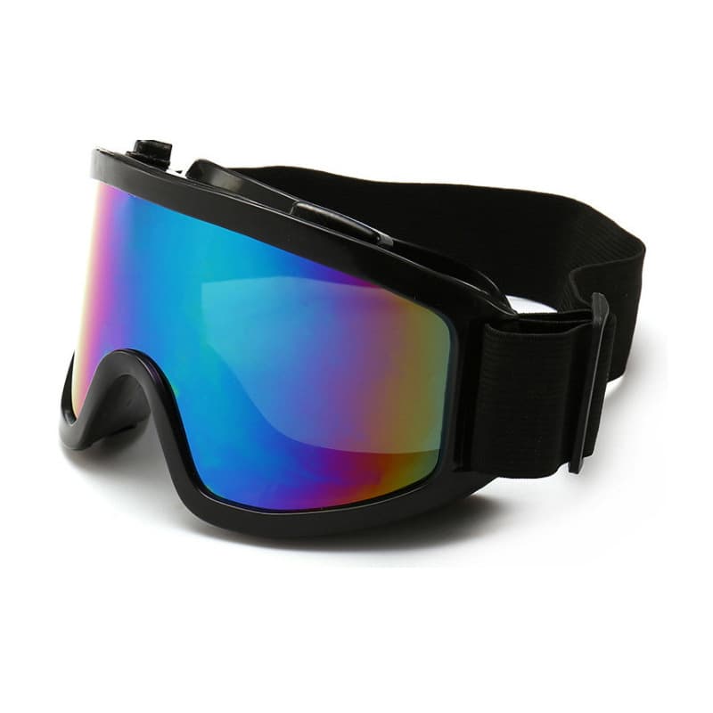 Unisex Outdoor men's and women's windproof goggles Riding motorcycle sports goggles color film windproof sand fans equipped with ski glasses