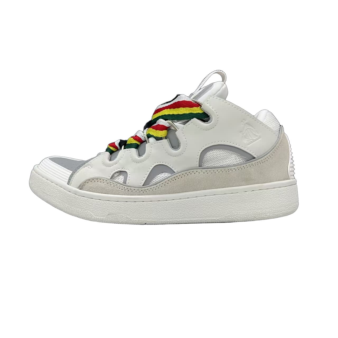Nouvelles chaussures de course antidérapantes Curb Couple à semelle épaisse et color block