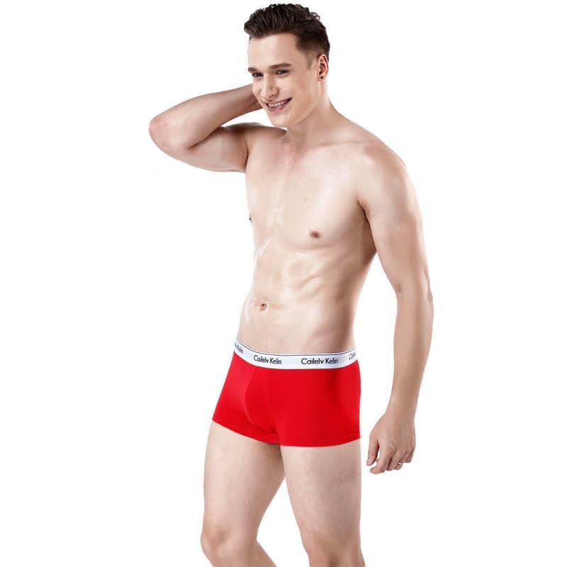Sous-vêtements pour hommes, boxers en pur coton respirants