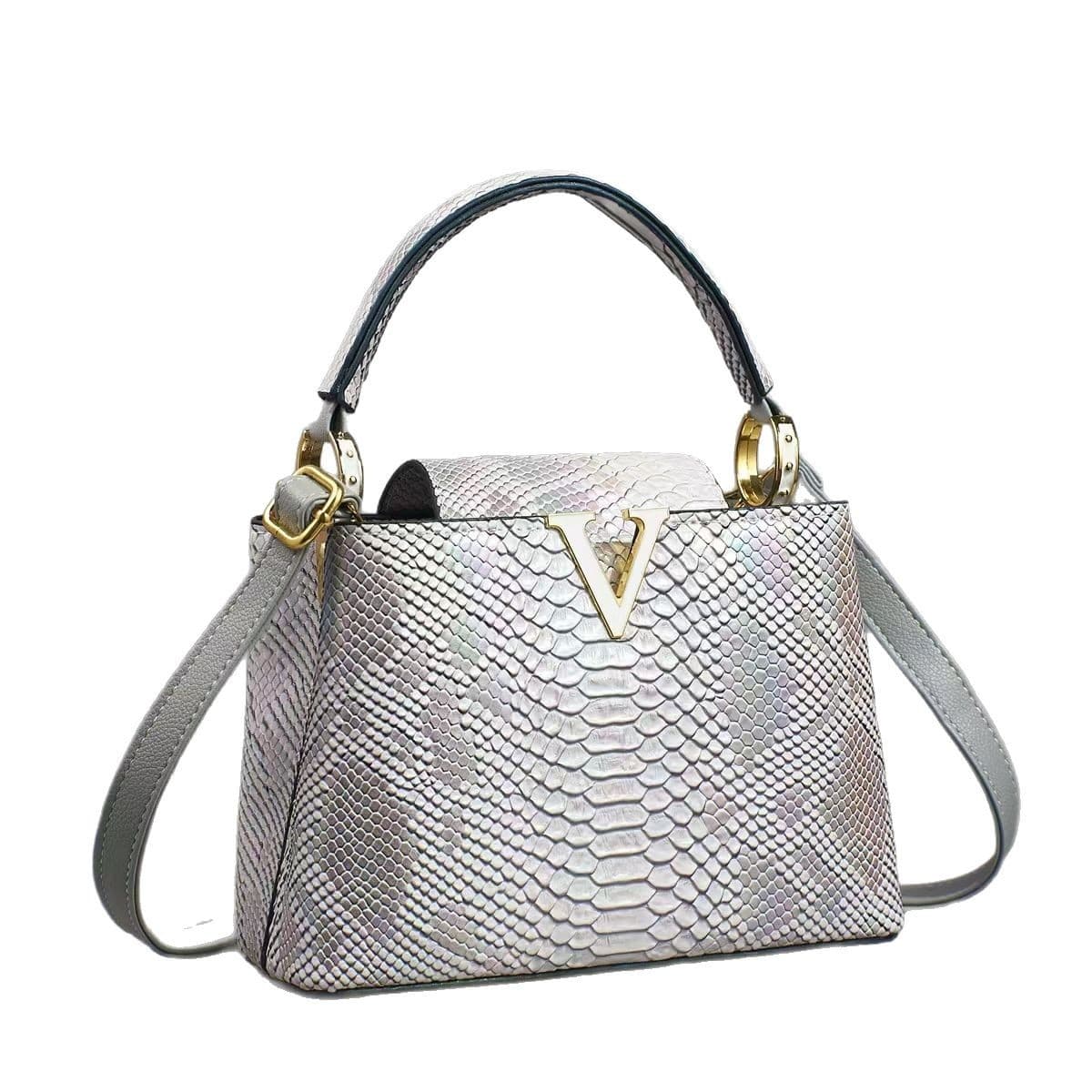 Women's Stylish Quilted Tote Bag With Single Shoulder Strap, Soft PU Leather Crossbody Handbag For Daily Use Messenger Bag Large Bag Ladies