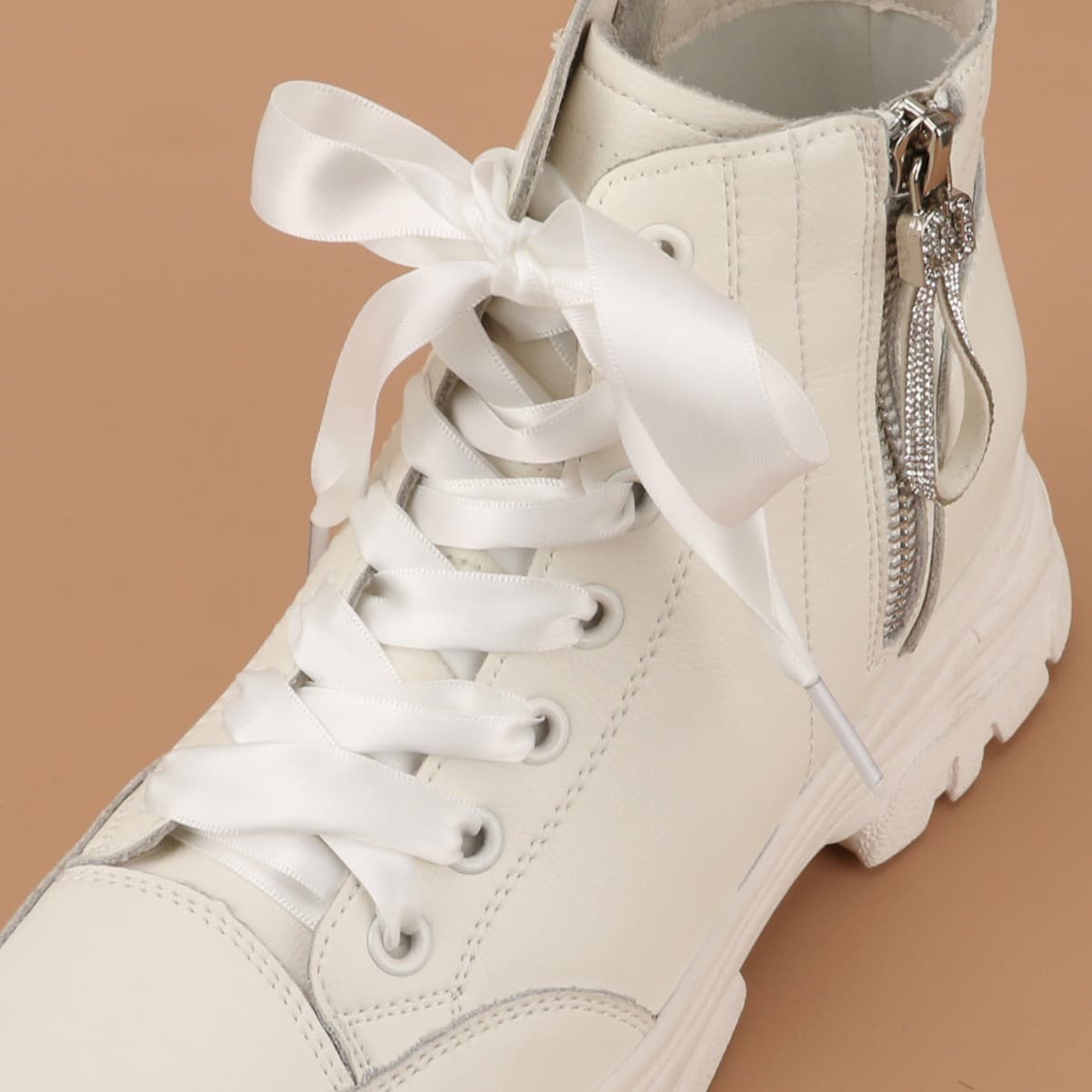 Shoe Accessories Satin Candy Color Ribbon Shoelaces Double Faced Polyester Satin Smooth Lace Silk Satin Wide Flat Webbing Shoelaces