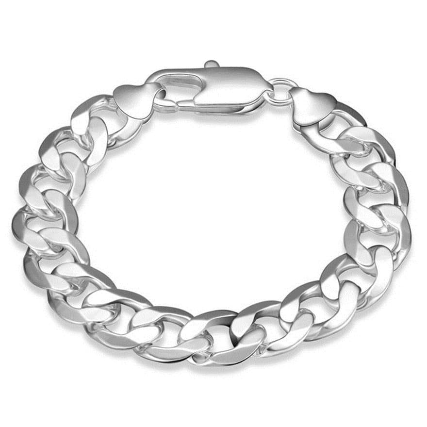 Jewelry One-to-One Side Men's Bracelet 12MM, 10MM 8MM, 6MM 1,