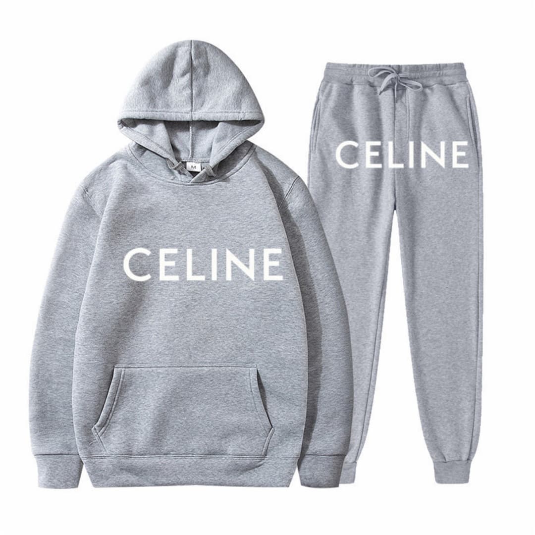 Ensemble sweat à capuche ample et polyvalent pour l'automne et l'hiver, nouvelle collection unisexe de grande marque