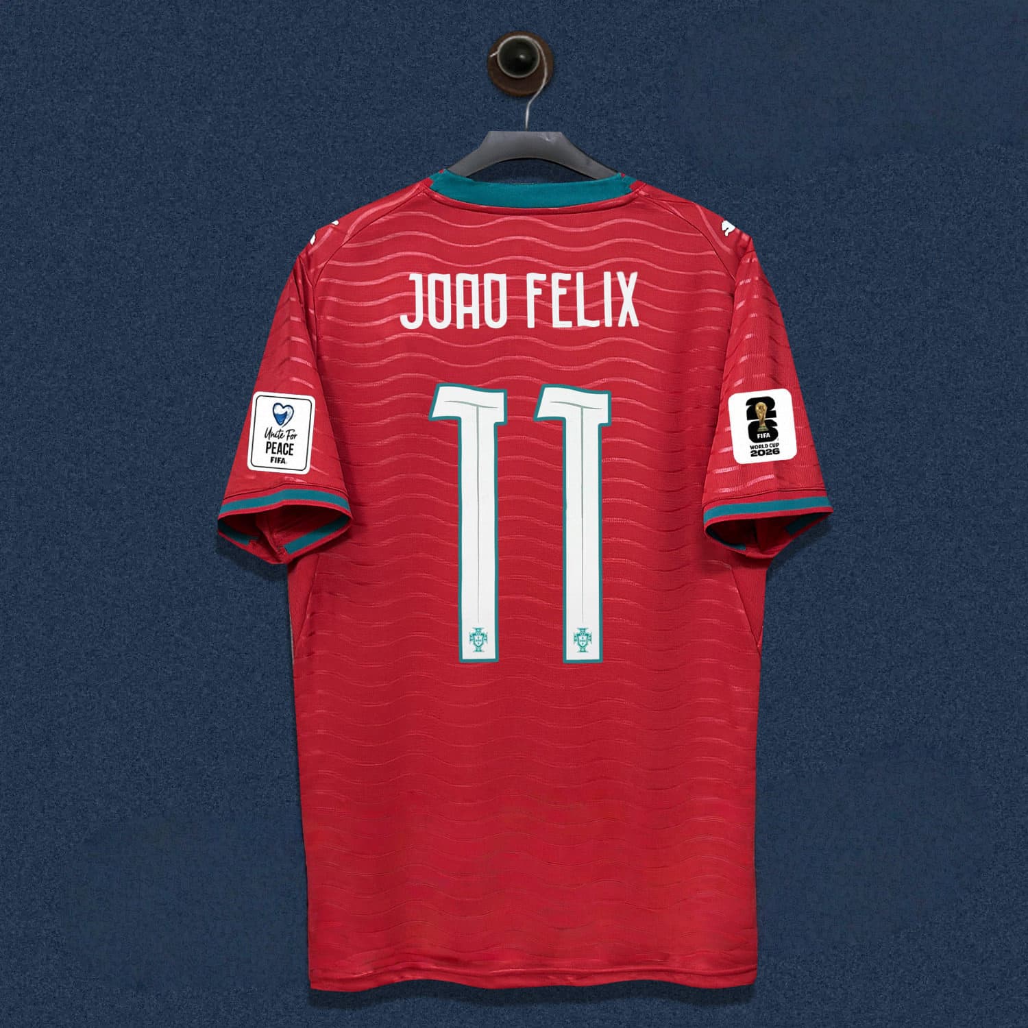 26 27 Portugal maillot de Football à domicile 2627 RONALDO B.FERNANDES RAFA LEAO maillot vêtements T-shirt 2026 2027 maillots Portugal