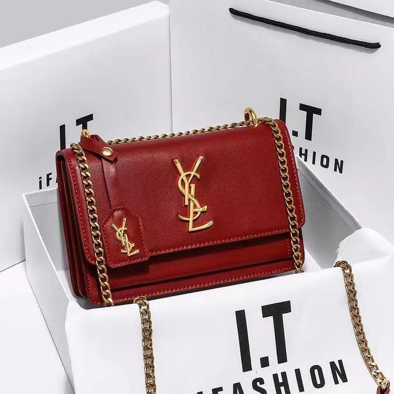 Sac à main de luxe en cuir de peuplier pour femme, nouveau sac haut de gamme 2023, sac messager léger à chaîne de luxe