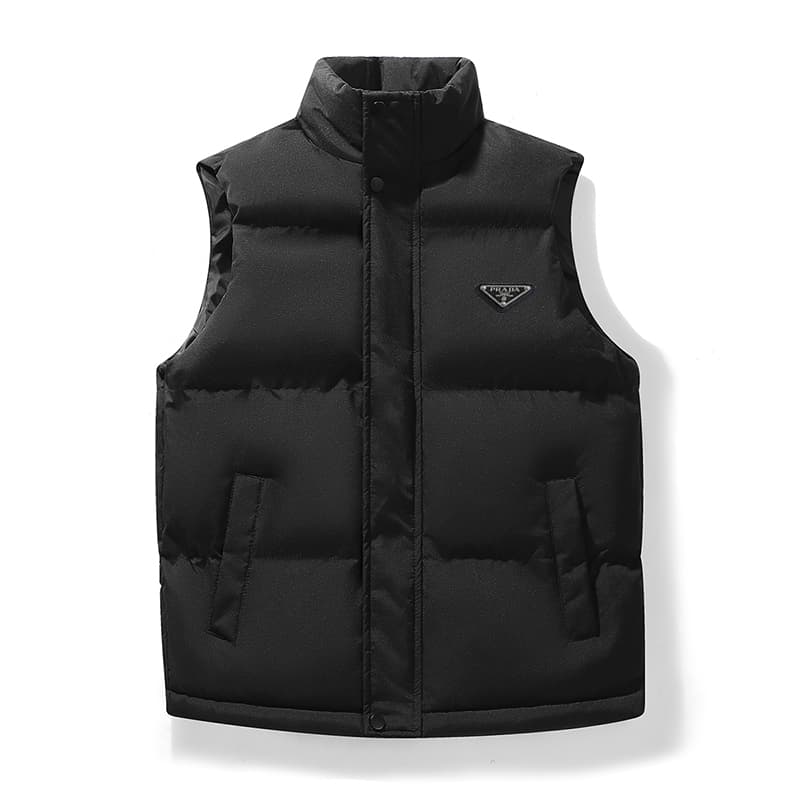 Gilet col montant femme, gilet en coton pour femmes, manteaux, vêtements d'hiver, nouveaux vêtements d'extérieur