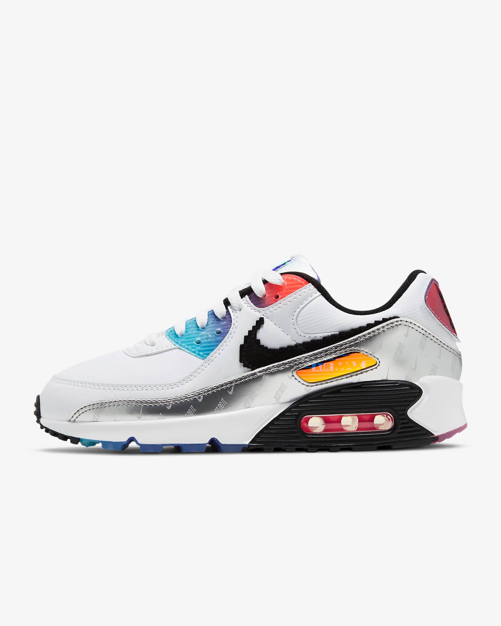 2023 Sports 90 Panneau Couleur 20% Chaussures de course à coussin d'air en cuir 36-46