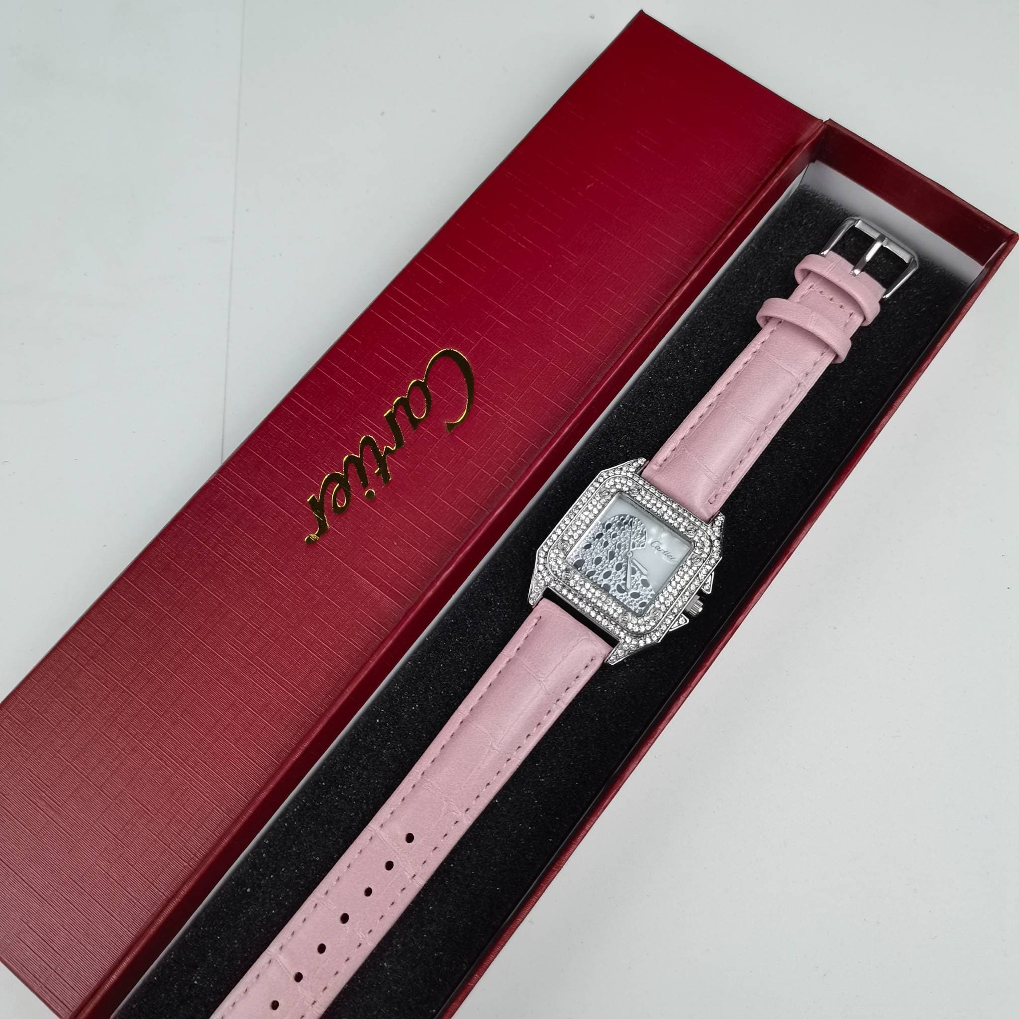 Montre à quartz tendance pour femme, cadran résistant, ceinture, décontractée, élégante et discrète
