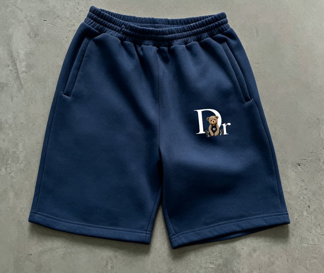 Shorts de jogging imprimés pour femmes - Bas décontractés, coupe ample, style urbain