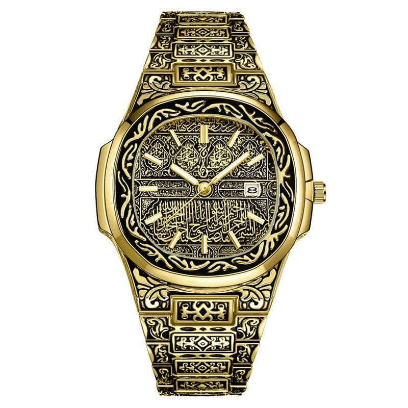 Men's Watches Classic Retro Men's Watch Men's Fashion Steel Watch Fashionable Light Luxury With Calendar