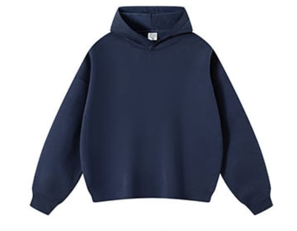 KITE Men's Autumn And Winter Short And Wide Heavy 350G Fleece Hooded Sweater Hoodie Hoodie Men's