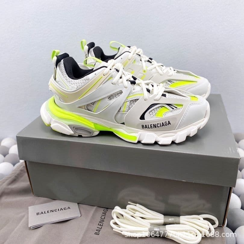 Chaussures de sport décontractées tendance, style papa, taille S, Paris Track 3.0 de troisième génération, avec éclairage LED intégré. Dispon