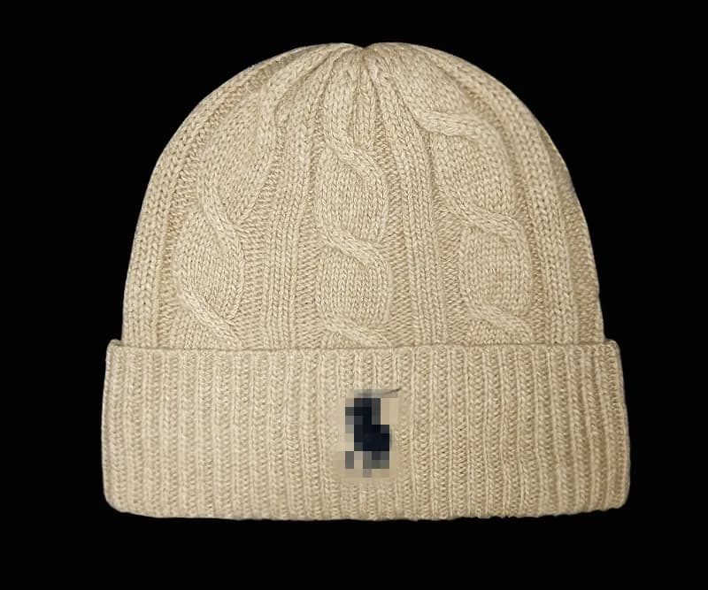 Bonnet de luxe de créateur, bonnet d'hiver unisexe en maille, style baseball, avec inscription.