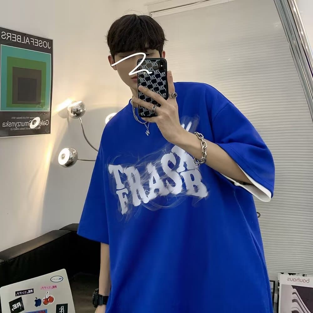 Unbeatable Quality New Summer Trendy T-shirt For Men With Loose Short Sleeved Design, Niche American Teenage Trend Top