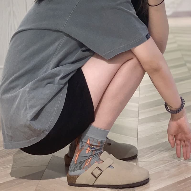 Grape Mom Studiolee Baotou Chaussures de printemps en cuir véritable à semelle épaisse pour femme