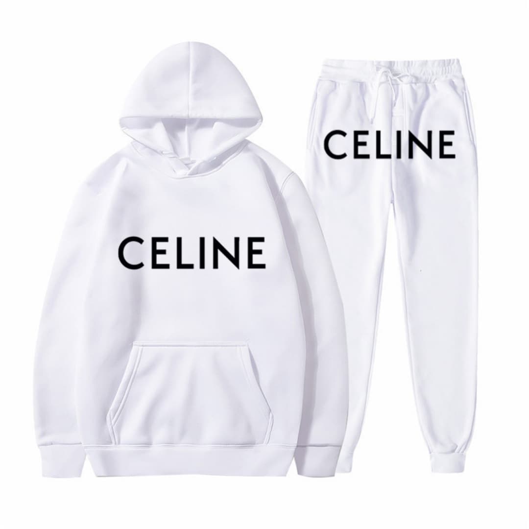 Ensemble sweat à capuche ample et polyvalent pour l'automne et l'hiver, nouvelle collection unisexe de grande marque