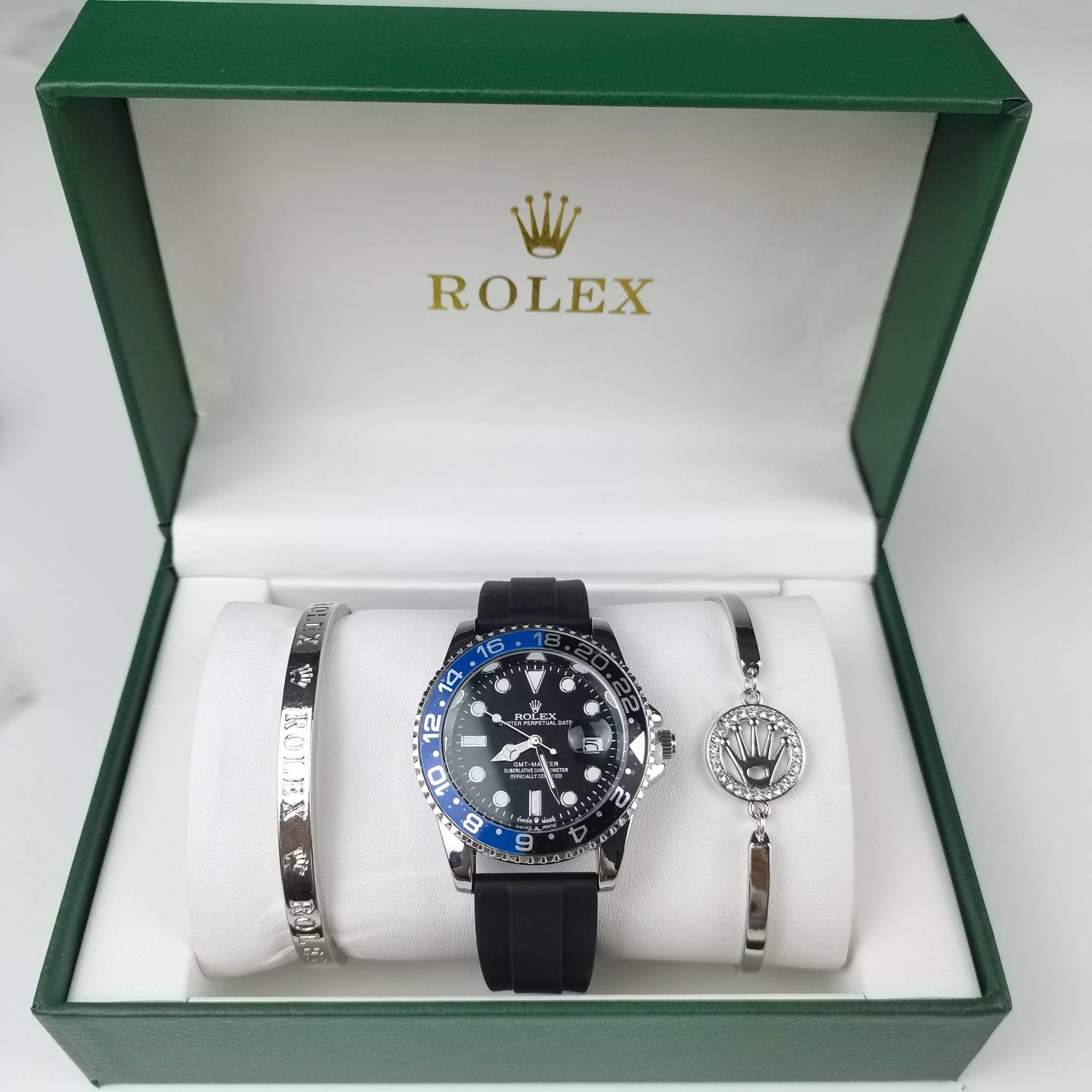 Montre homme mécanique automatique authentique Black Water Ghost, neuve et lumineuse, de fabrication suisse.