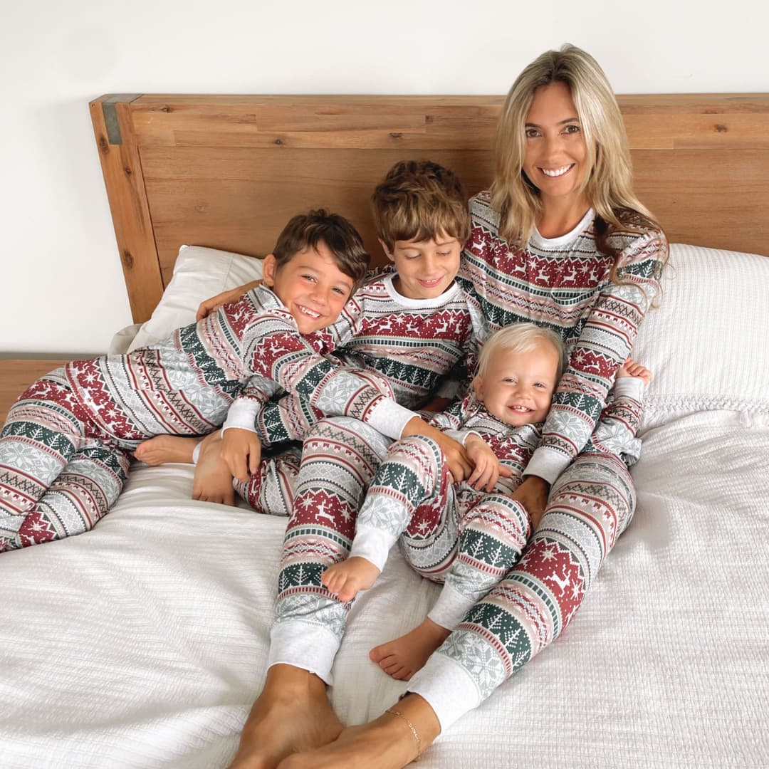 Women's Clothing Christmas parent child wear home clothes family suit pajamas