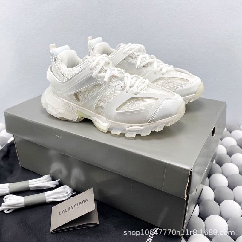 Chaussures de sport décontractées tendance, style papa, taille S, Paris Track 3.0 de troisième génération, avec éclairage LED intégré. Dispon