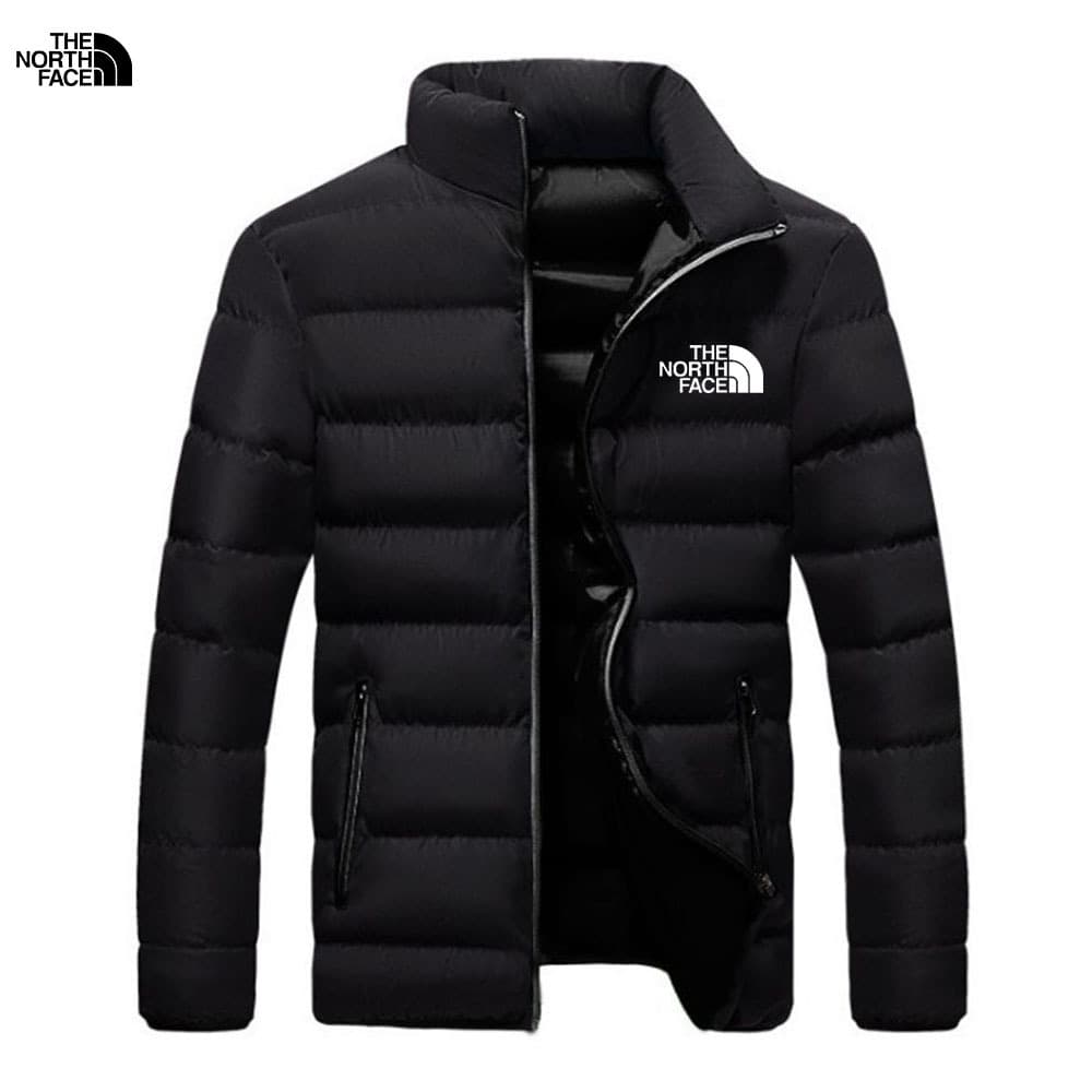 Manteaux en coton décontractés pour hommes d'hiver Manteaux en coton à col montant à la mode en stock