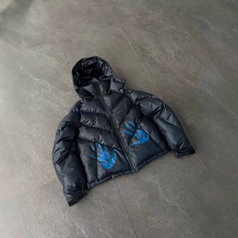 Unisex Color-Changing Embroidered Hooded Jacket – Stylish & Warm Winter Coat​