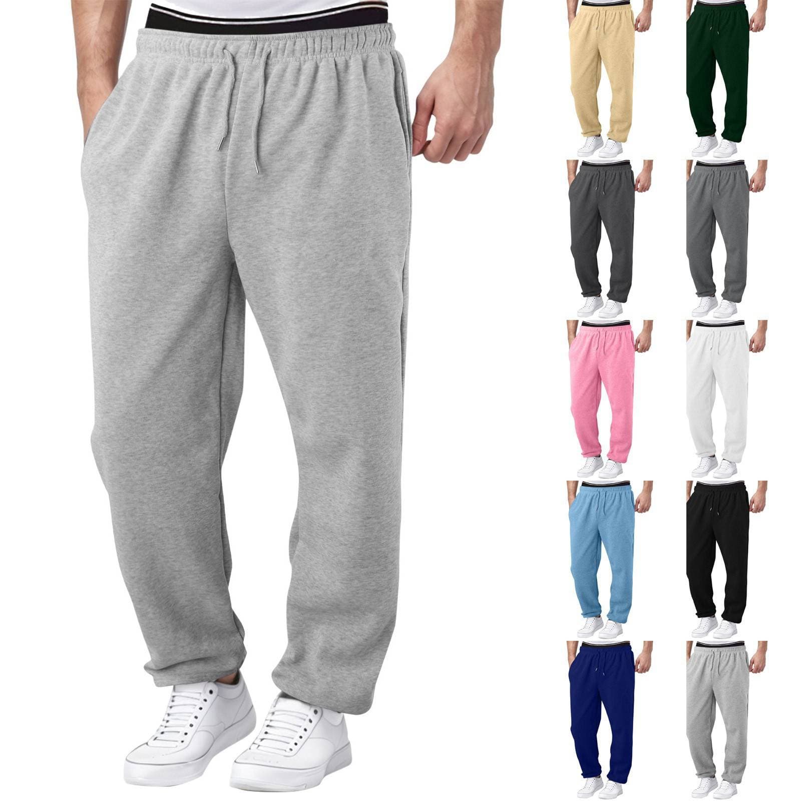 Men's Clothing Commerce Drawstring Straight Loose Casual Versatile Sweatpants