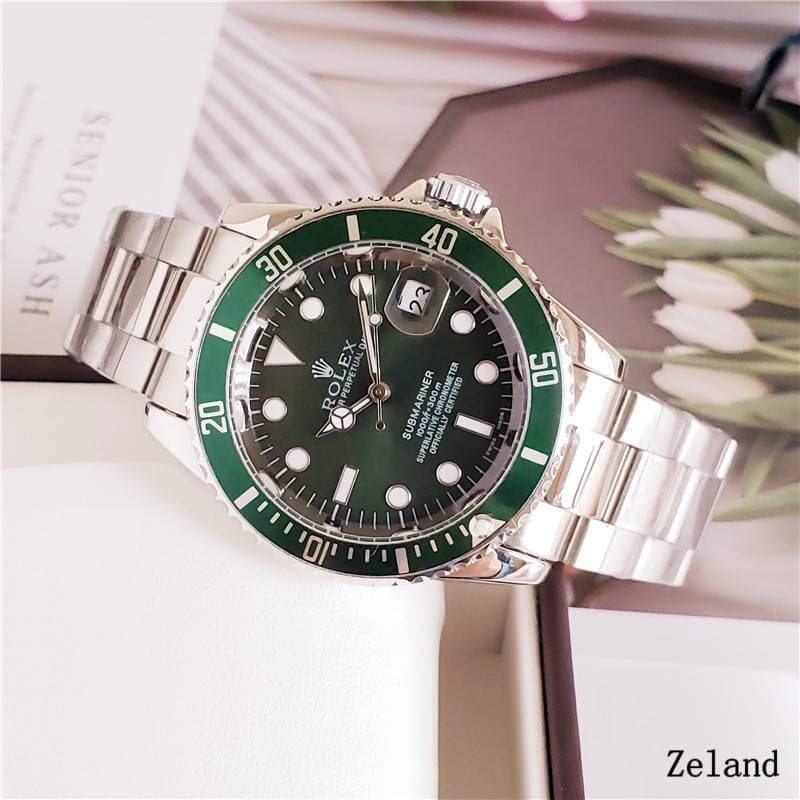 Yacht-Master Montre pour Homme Goût Premium Bracelet en métal Style Classique Travailleur d'affaires Mouvement à Quartz Socialisateur Diamètre 40
