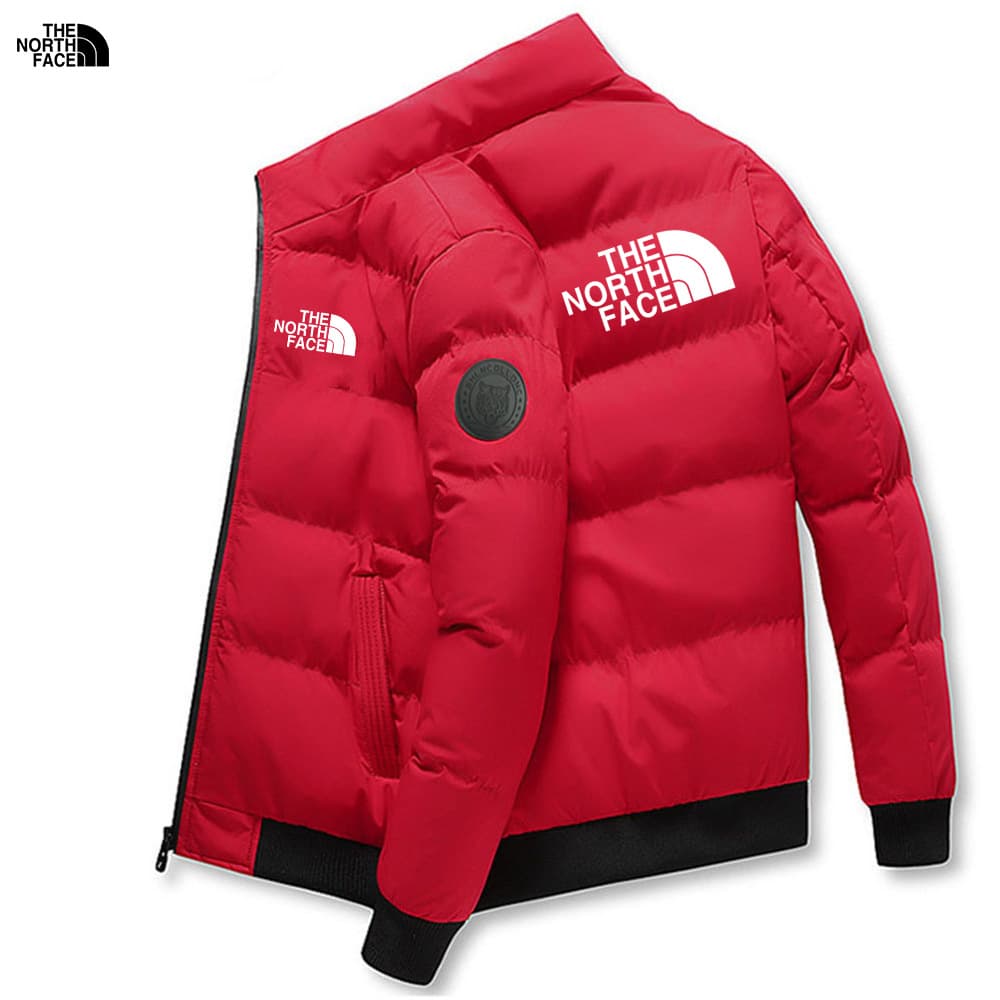 Veste à col montant pour homme, veste chaude en coton épais pour l'automne et l'hiver, doudoune en coton