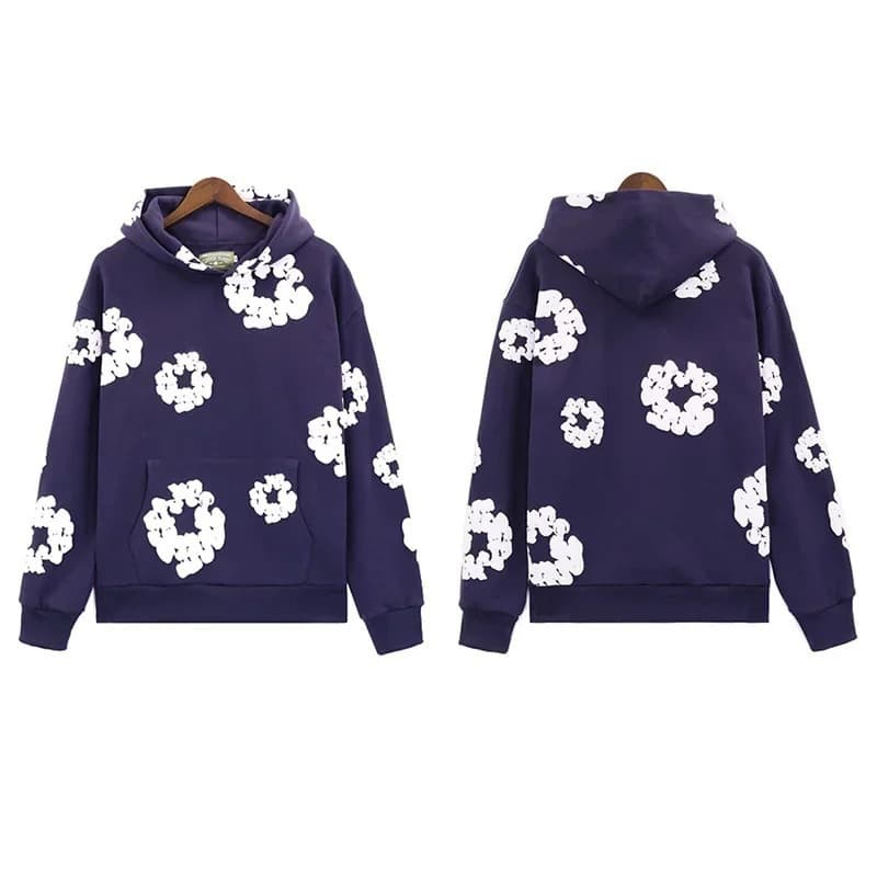 Sweat-shirt ample imprimé mousse, style streetwear hip-hop Y2K, marque de mode européenne et américaine 2026, pull décontracté pour homme et fem