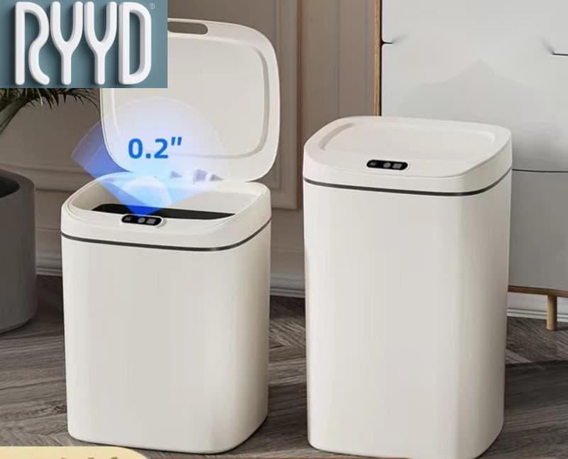 Ninestars Auto-Seal Trash Can – Odor-Free, Large Capacity, Motion Sensor Lid