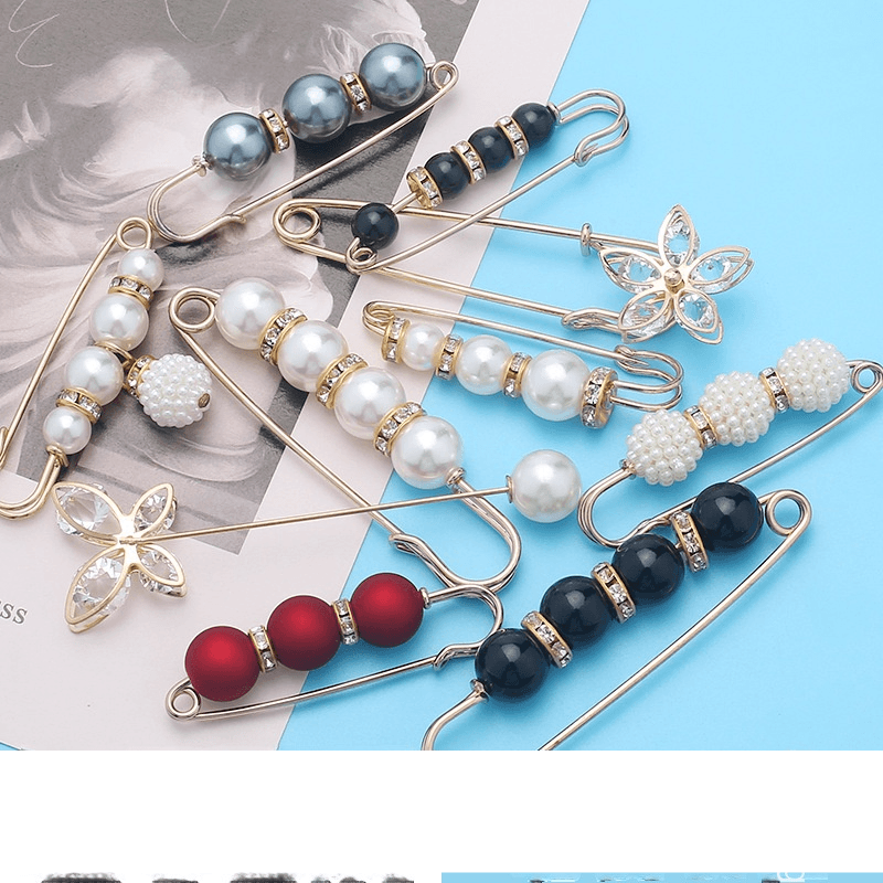 Pants Tight Waist Pin Trouser Waist Large Change Small Artifact Clothes Accessories Fixed Anti-running Brooch High-end Corsage Accessories